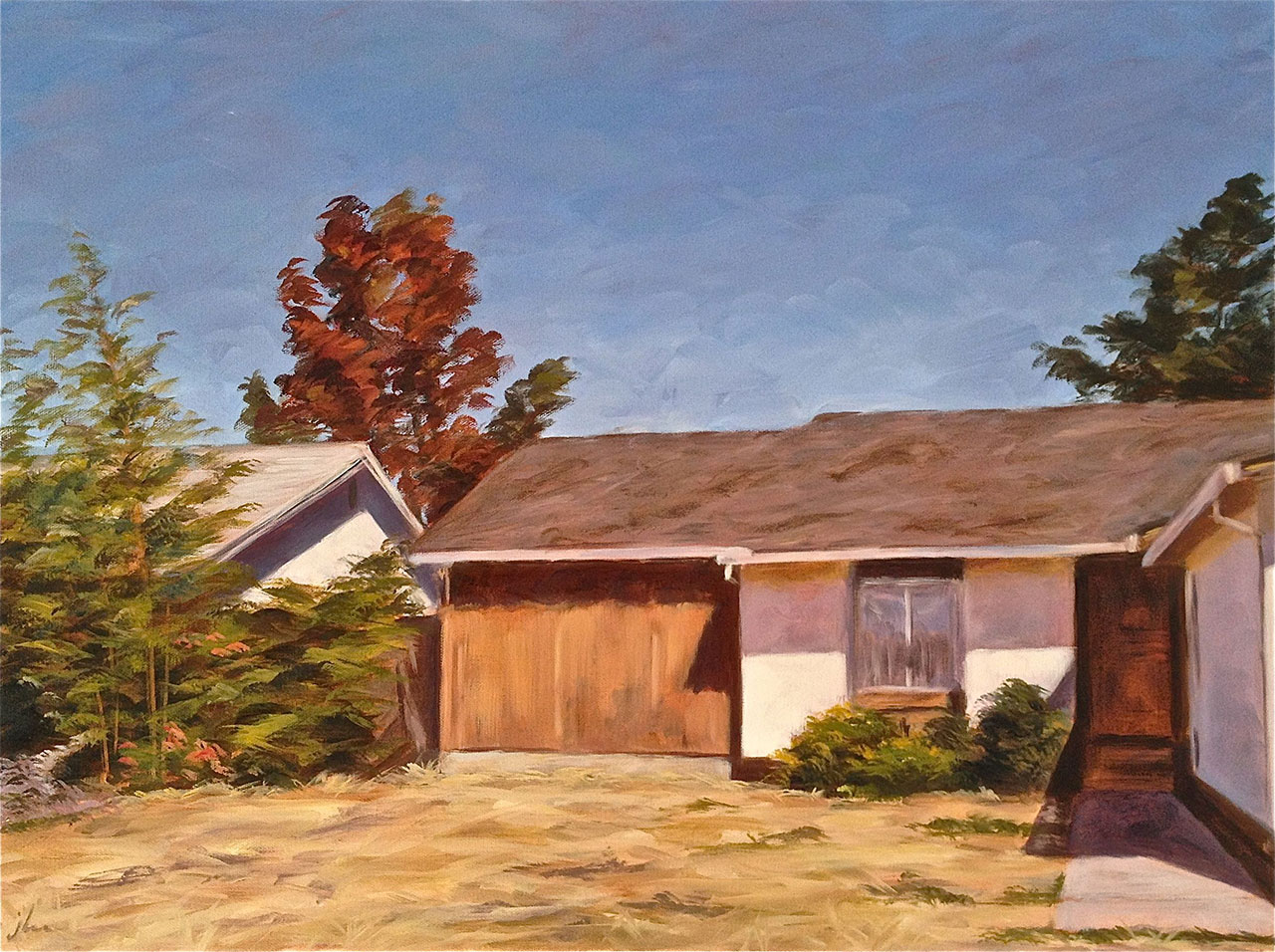 Along Sierra Road
